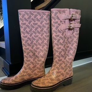Pink Wellington juicy couture Rain boots